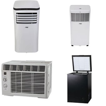 Pallet – 8 Pcs – Air Conditioners – Customer Returns – Arctic King, Midea, Royal Sovereign