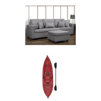 Pallet – 3 Pcs – Outdoor Sports – Open Box Customer Returns – Lifetime, K-Living