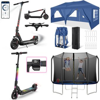 Pallet – 8 Pcs – Powered, Unsorted, Exercise & Fitness, Vehicles – Customer Returns – SSPHPPLIE, Best Choice Products, SANOPY, RCB