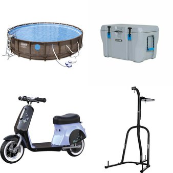 Pallet – 5 Pcs – Outdoor Sports, Pools & Water Fun, Powered – Overstock – Everlast, Coleman