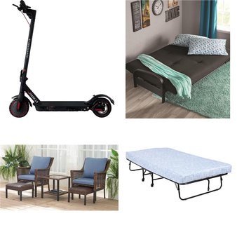 Pallet – 6 Pcs – Bedroom, Powered – Open Box Customer Returns – Gyrocopters, Signature Sleep, DHP, Zinus