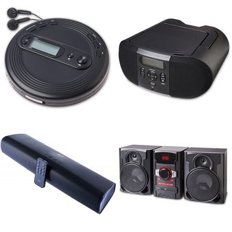 Pallet – 59 Pcs – Accessories, Speakers – Customer Returns – onn., Onn, One For All