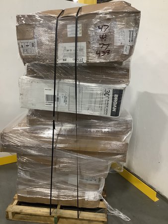 1 Pallets – 18 Pcs – Ovens / Ranges, Accessories – Untested Customer Returns – Major Retailer
