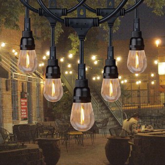 50 Pcs – Honeywell 24′ Commercial-Grade LED Indoor/Outdoor String Lights – New – Retail Ready