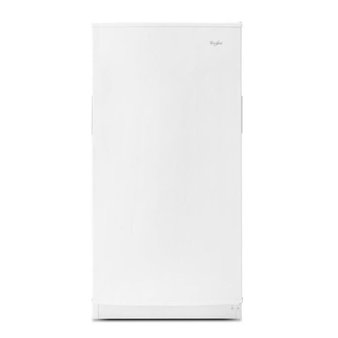 Lowes – Pallet – Whirlpool WZF34X16DW 15.7-cu ft Frost Free Upright Freezer White – Customer Returns