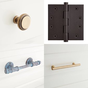 Pallet – 198 Pcs – Hardware, Kitchen & Bath Fixtures, Bath, Decor – Open Box Like New – Signature Hardware, Amerock