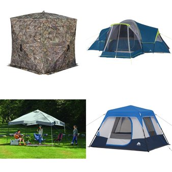 Pallet – 12 Pcs – Camping & Hiking, Hunting – Customer Returns – Ozark Trail, Ozark, Ameristep, Rhino