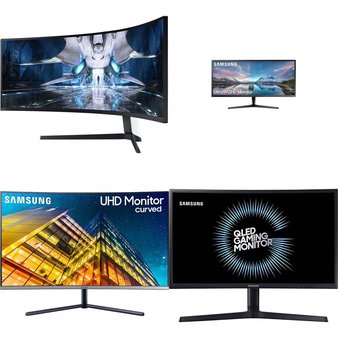 Pallet – 18 Pcs – Monitors – Damaged / Missing Parts / Tested NOT WORKING – Samsung, MSI, HP