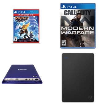 Pallet – 352 Pcs – Sony, FlashDrives/SD/Storage Media, Nintendo, Other – Open Box Customer Returns – Activision, Seagate, 2K, Electronic Arts