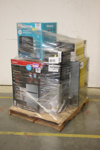 6 Pallets – 35 Pcs – Bar Refrigerators & Water Coolers, Humidifiers / De-Humidifiers, Freezers – Untested Customer Returns – Walmart