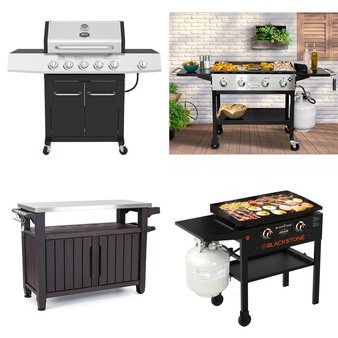 Pallet – 4 Pcs – Grills & Outdoor Cooking, Patio – Customer Returns – Mm, Keter, Expert Grill, Blackstone