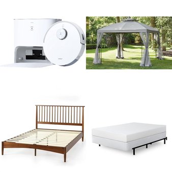 Pallet – 24 Pcs – Patio, Office, Health & Safety, Deep Fryers – Open Box Customer Returns – Dreambaby, Spa Sensations by Zinus, Ecovacs Robotics, Linon