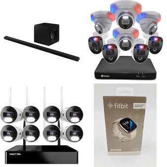 Pallet – 106 Pcs – FlashDrives/SD/Storage Media, Portable Speakers, Action Camcorders, Security & Surveillance – Mixed Conditions – PNY, ION Audio, Polaroid, Monster