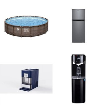 6 Pallets – 34 Pcs – Refrigerators, Bar Refrigerators & Water Coolers, Camping & Hiking – Untested Customer Returns – Walmart
