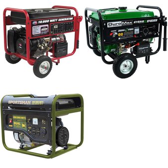 Pallet – 4 Pcs – Home Generators – Customer Returns – Sportsman, DuroMax, All Power America