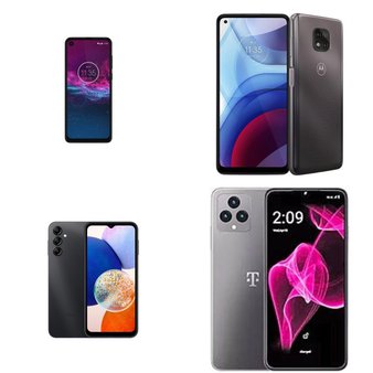 Box – 24 Pcs – Phones – Customer Returns (Plug and Play Tested) – Motorola, AT&T, Orbic, Samsung