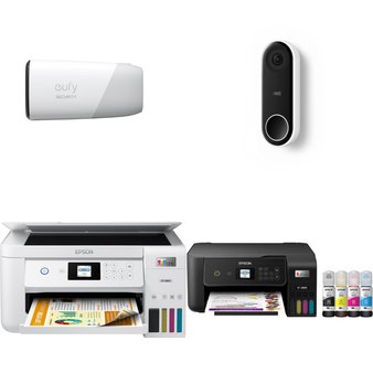 Pallet – 77 Pcs – Ink, Toner, Accessories & Supplies, All-In-One, Cordless / Corded Phones – Open Box Customer Returns – VTECH, Canon, HP, Merkury Innovations