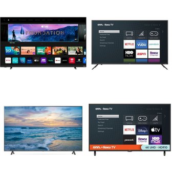 2 Pallets – 23 Pcs – Certified Refurbished – TVs