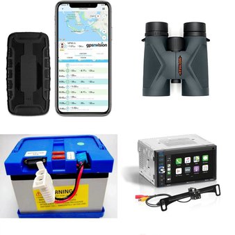 CLEARANCE! Pallet – 87 Pcs – Back up & Dashboard Cameras, Vacuums, Stereos, Drones & Quadcopters Vehicles – Customer Returns – Nexpow, ONSON, SJOYBRING, Holy Stone