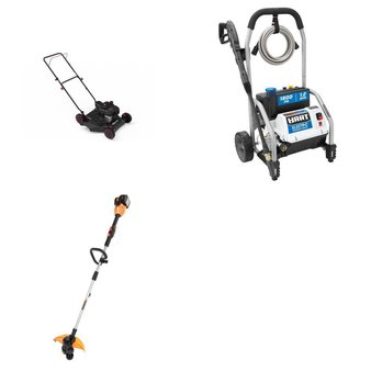 Pallet – 5 Pcs – Mowers, Other, Trimmers & Edgers – Customer Returns – Hyper Tough, Hart, Worx