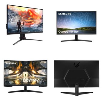 6 Pallets – 153 Pcs – Monitors – Customer Returns – Onn, LG, Samsung, ACER