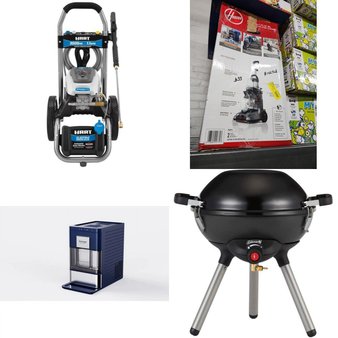 1 Pallet – 24 Pcs – Vacuums, Heaters, Camping & Hiking, Food Processors, Blenders, Mixers & Ice Cream Makers – Overstock – Bissell, Keurig, Hamilton Beach, Lasko