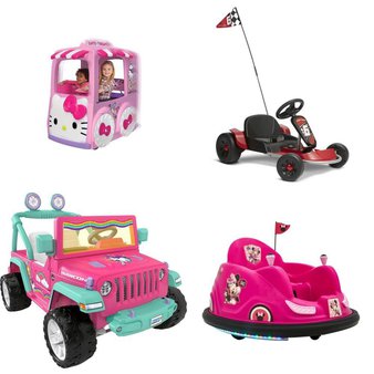 Pallet – 7 Pcs – Vehicles, Vehicles, Trains & RC – Overstock – Radio Flyer, Power Wheels