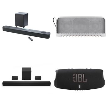 Pallet – 30 Pcs – Speakers, Portable Speakers, CD Players, Turntables, Accessories – Customer Returns – VIZIO, onn., Victrola, innovative technology