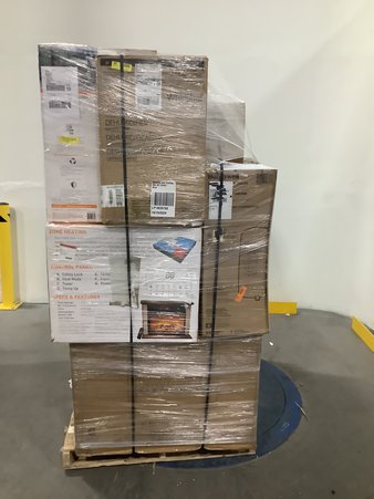 3 Pallets – 53 Pcs – LED & LCD, Humidifiers / De-Humidifiers, Powered – Mixed Conditions – Samsung, Samsung Electronics, Honeywell, JBL