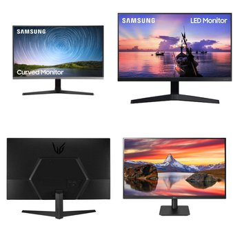 Pallet – 46 Pcs – Monitors – Customer Returns – Onn, LG, ACER, Samsung
