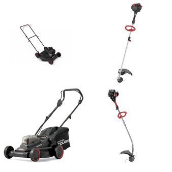 Pallet – 15 Pcs – Trimmers & Edgers, Unsorted, Mowers – Customer Returns – Hyper Tough
