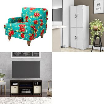 Pallet – 5 Pcs – TV Stands, Wall Mounts & Entertainment Centers, Living Room, Storage & Organization – Overstock – Mainstays