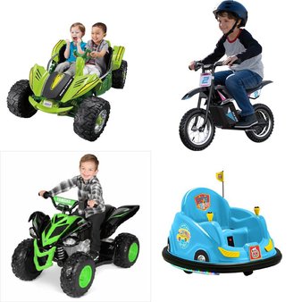 Pallet – 10 Pcs – Vehicles – Customer Returns – Flybar, YAMAHA, Kalee, Razor