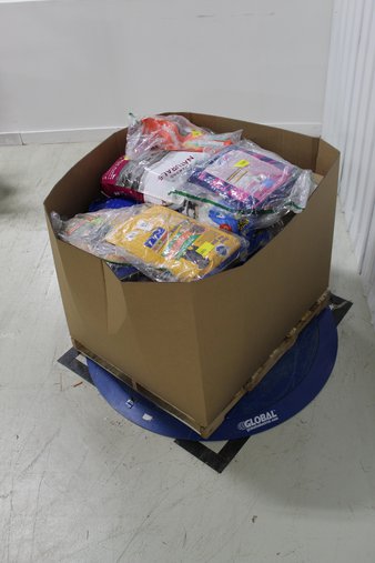 Pallet – 52 Pcs – Pet Toys & Pet Supplies – Customer Returns – Nestle Purina, Blue Buffalo, Dr. Elsey’s, Precious Cat