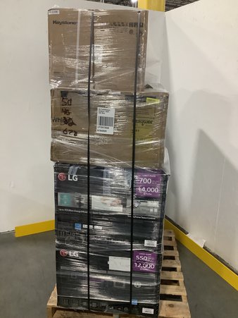 1 Pallets – 8 Pcs – Air Conditioners – Untested Customer Returns – Major Retailer