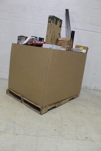 12 Pallets – 235 Pcs – Hardware, Lighting & Light Fixtures, Curtains & Window Coverings, Patio & Outdoor Lighting / Decor – Damaged / Missing Parts – Levolor, Levolor/Kirsch, Portfolio, JELD-WEN