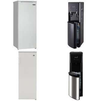 Pallet – 6 Pcs – Bar Refrigerators & Water Coolers, Freezers – Customer Returns – Primo, Thomson, CURTIS INTERNATIONAL LTD