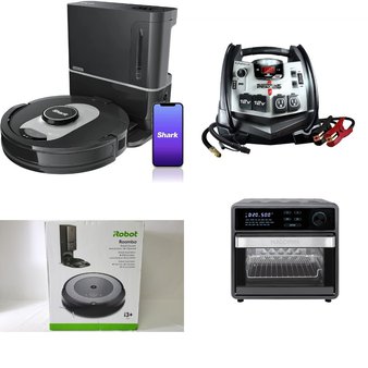 Pallet – 39 Pcs – Power, Automotive Accessories, Toasters & Ovens – Damaged / Missing Parts / Tested NOT WORKING – Schumacher, EverStart, KBS, TaoTronics