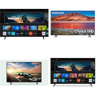 72 Pcs – LED/LCD TVs – Refurbished (GRADE A, GRADE B) – Samsung, VIZIO, LG, TCL