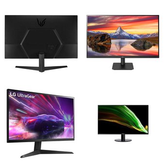 Pallet – 24 Pcs – Monitors – Customer Returns – Onn, LG, ACER