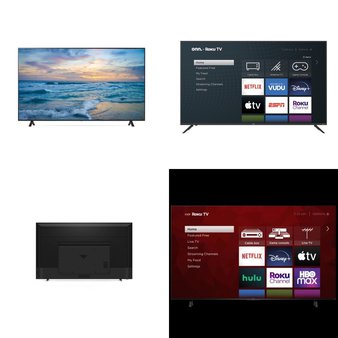3 Pallets – 20 Pcs – LED/LCD TVs – Refurbished (GRADE A, GRADE B) – VIZIO, Samsung, Onn, TCL