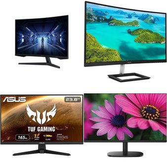 Pallet – 27 Pcs – Monitors – Open Box Customer Returns – onn., Onn, ACER, Samsung