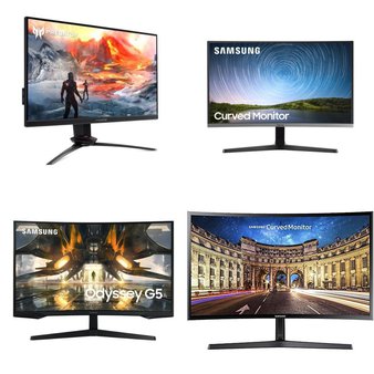 Pallet – 21 Pcs – Monitors – Customer Returns – Samsung, ACER