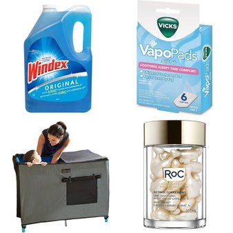 Pallet – 289 Pcs – Cleaning Supplies, Bath & Body, Hair Care, Health & Safety – Open Box Customer Returns – Johnson’s, Palmolive, Equate, Glade