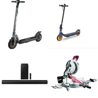 Pallet – 16 Pcs – Powered, Speakers, Vacuums, Power Tools – Customer Returns – Samsung, Razor, Segway, GOTRAX