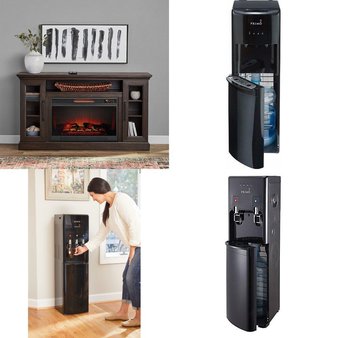 6 Pallets – 106 Pcs – Humidifiers / De-Humidifiers, Bar Refrigerators & Water Coolers, Heaters, Fireplaces – Customer Returns – Honeywell, LEVOIT, Vornado, Primo