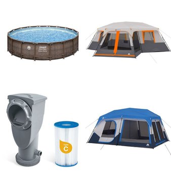 Flash Sale! 12 Pallets – 304 Pcs – Camping & Hiking, Patio, Pools & Water Fun, Unsorted – Untested Customer Returns – Walmart