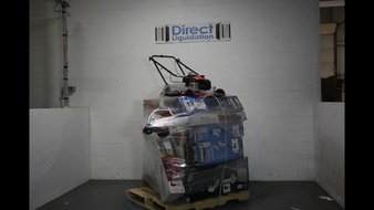 6 Pallets – 78 Pcs – DVD & Blu-ray Players, Vehicles, Trimmers & Edgers, Mowers – Untested Customer Returns – Walmart