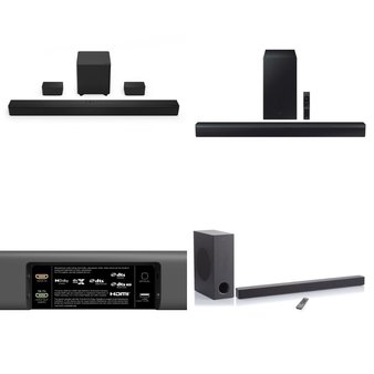 Pallet – 17 Pcs – Speakers – Customer Returns – onn., VIZIO, TCL, Philips